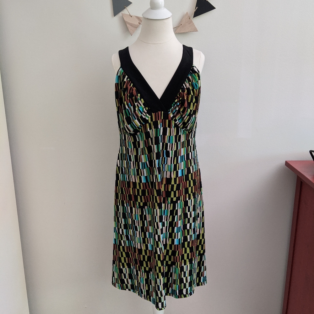 ✨ Tiana B Patterned Petite Dress